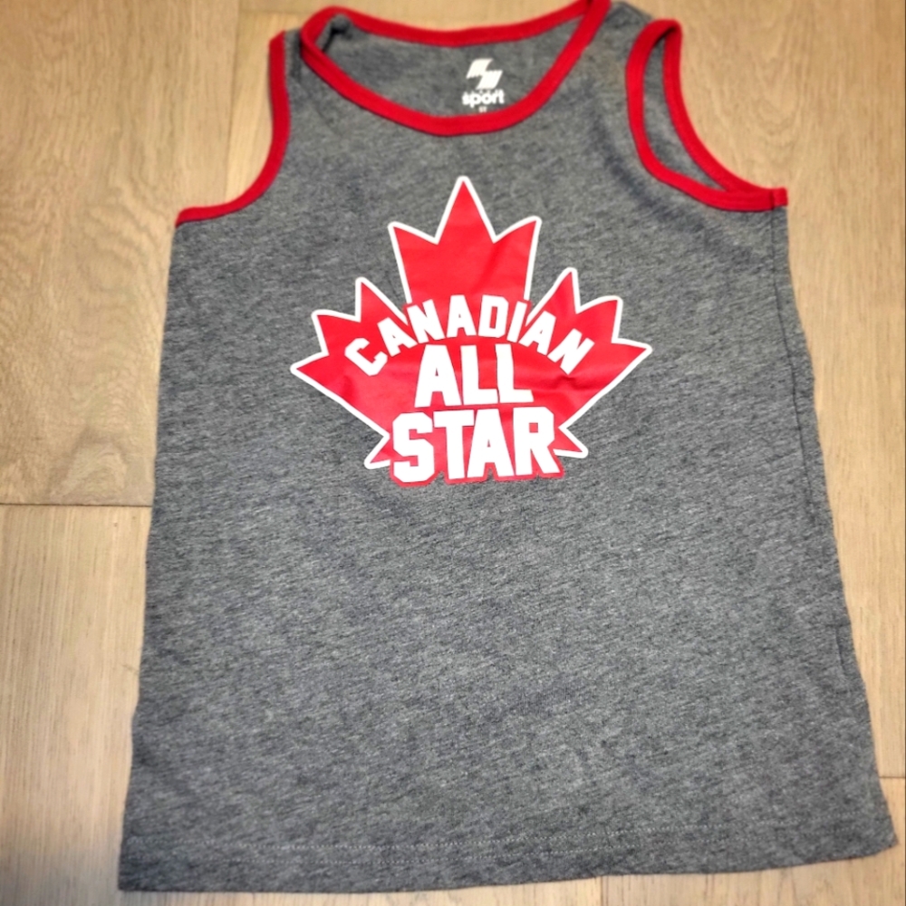 Children's place tank top Canadian all star size US 5